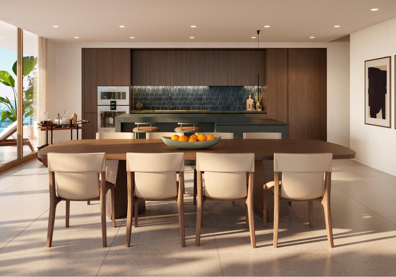 Signature culinary experience by Michelin-starred chef Jean-Georges Vongerichten at Miami Tropic Residences